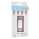 32GB 3 in 1 USB-C / Type-C + USB 2.0 + OTG Flash Disk, For Type-C Smartphones & PC Computer (Silver)