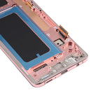 LCD Screen and Digitizer Full Assembly with Frame for Samsung Galaxy S10+(Pink)