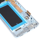 LCD Screen and Digitizer Full Assembly with Frame for Samsung Galaxy S10+(Blue)