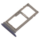 SIM Card Tray + Micro SD Card Tray for Galaxy Note9 (Blue)