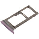 SIM Card Tray + Micro SD Card Tray for Galaxy Note9 (Purple)