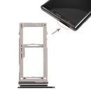 SIM Card Tray + SIM Card Tray / Micro SD Card Tray for Galaxy Note9 (Black)