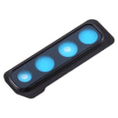 10 PCS Camera Lens Cover for Galaxy A9 (2018) A920F/DS (Black)