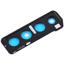 10 PCS Camera Lens Cover for Galaxy A9 (2018) A920F/DS (Black)