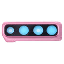 10 PCS Camera Lens Cover for Galaxy A9 (2018) A920F/DS (Pink)