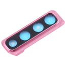 10 PCS Camera Lens Cover for Galaxy A9 (2018) A920F/DS (Pink)