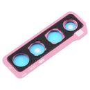10 PCS Camera Lens Cover for Galaxy A9 (2018) A920F/DS (Pink)