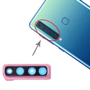 10 PCS Camera Lens Cover for Galaxy A9 (2018) A920F/DS (Pink)