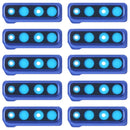 10 PCS Camera Lens Cover for Galaxy A9 (2018) A920F/DS (Blue)