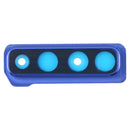 10 PCS Camera Lens Cover for Galaxy A9 (2018) A920F/DS (Blue)