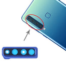 10 PCS Camera Lens Cover for Galaxy A9 (2018) A920F/DS (Blue)