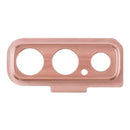 10 PCS Camera Lens Cover for Galaxy A7 (2018) A750F/DS(Pink)