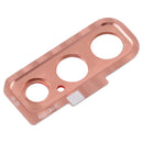 10 PCS Camera Lens Cover for Galaxy A7 (2018) A750F/DS(Pink)