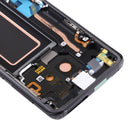 LCD Screen and Digitizer Full Assembly with Frame for Galaxy S9 / G960F / G960F / DS / G960U / G960W / G9600(Black)