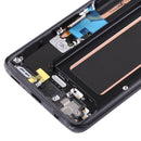 LCD Screen and Digitizer Full Assembly with Frame for Galaxy S9 / G960F / G960F / DS / G960U / G960W / G9600(Black)