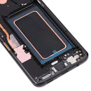 Super AMOLED Material LCD Screen and Digitizer Full Assembly with Frame for Galaxy S9+ / G965F / G965F / DS / G965U / G965W / G9650(Black)
