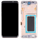 Super AMOLED LCD Screen for Galaxy S9+ / G965F / G965F / DS / G965U / G965W / G9650 Digitizer Full Assembly with Frame (Gold)