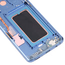 Super AMOLED Material LCD Screen and Digitizer Full Assembly with Frame for Galaxy S9+ / G965F / G965F / DS / G965U / G965W / G9650(Blue)