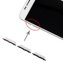 10 Set Side Keys for Galaxy S6(Silver)