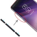 10 Set Side Keys for Galaxy S8 / Galaxy S8+(Black)