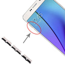 10 Set Side Keys for Galaxy Note 5(Gold)