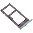 SIM Card Tray + Micro SD Card Tray for Samsung Galaxy S10+ / S10 / S10e(Blue)