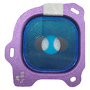 10 PCS Camera Lens Cover for Galaxy J6 (2018)(Purple)