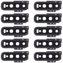 10 PCS Camera Lens Cover for Galaxy S10(Black)