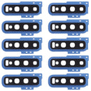 10 PCS Camera Lens Cover for Galaxy S10(Blue)