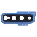 10 PCS Camera Lens Cover for Galaxy S10(Blue)