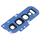 10 PCS Camera Lens Cover for Galaxy S10(Blue)