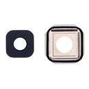 10 PCS Camera Lens Covers for Galaxy A3 (2016) / A310(Gold)