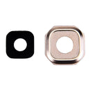 10 PCS Camera Lens Covers for Galaxy A5 (2016) / A510(Gold)