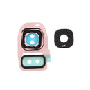 10 PCS Camera Lens Covers for Galaxy S7 Edge / G935(Rose Gold)