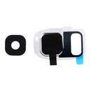10 PCS Camera Lens Covers for Galaxy S7 Edge / G935(Silver)