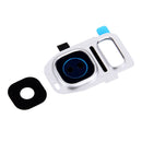 10 PCS Camera Lens Covers for Galaxy S7 Edge / G935(Silver)