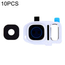 10 PCS Camera Lens Covers for Galaxy S7 Edge / G935(White)