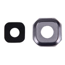 10 PCS Camera Lens Covers for Galaxy A7 (2016) / A710(Grey)