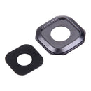 10 PCS Camera Lens Covers for Galaxy A7 (2016) / A710(Grey)