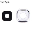 10 PCS Camera Lens Covers for Galaxy A7 (2016) / A710(Silver)