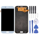 Original LCD Screen and Digitizer Full Assembly for Galaxy A7 (2017), A720F, A720F/DS(Blue)