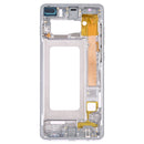 Middle Frame Bezel Plate with Side Keys for Samsung Galaxy S10+(Silver)
