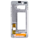 Middle Frame Bezel Plate with Side Keys for Samsung Galaxy S10+(Silver)