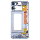 Middle Frame Bezel Plate with Side Keys for Samsung Galaxy S10e SM-G970F/DS, SM-G970U, SM-G970W (Blue)