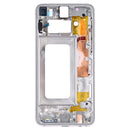 Middle Frame Bezel Plate with Side Keys for Samsung Galaxy S10e SM-G970F/DS, SM-G970U, SM-G970W (White)