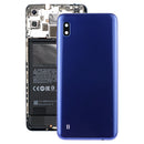 Battery Back Cover with Camera Lens & Side Keys for Galaxy A10 SM-A105F/DS, SM-A105G/DS(Blue)