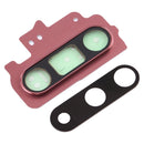 10 PCS Camera Lens Cover for Galaxy Note 10 (Pink)