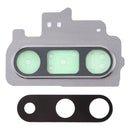 10 PCS Camera Lens Cover for Galaxy Note 10 (Grey)