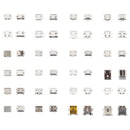 240 PCS Micro USB Charging Port Connector For Samsung/Moto/SONY/HTC/ZTE/Huawei/Xiaomi/Lenovo ect