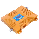 GSM900 / DCS1800MHz Mini Mobile Phone LCD Signal Repeater with Sucker Antenna(Gold)